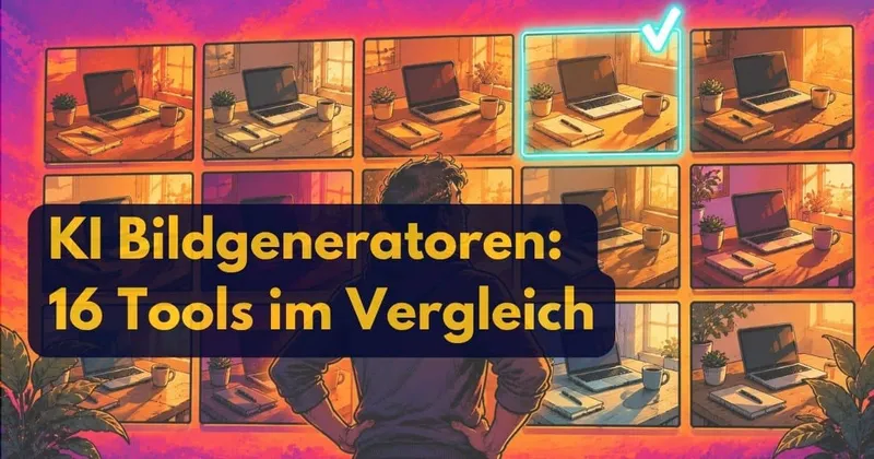 KI Bilder erstellen: Die besten KI-Bildgeneratoren 2026 im Test (16 Tools, ein Prompt)