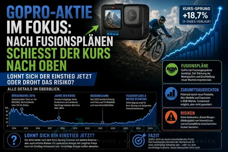 GoPro-Aktie vor dem Durchbruch? Kult-Konzern im Fokus der Anleger