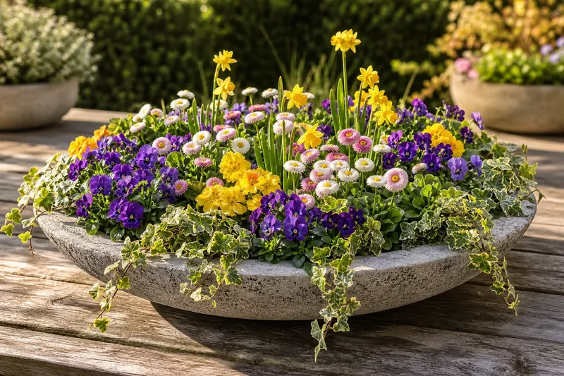 Zu flach für Blumen? Es kommt auf die Wurzeln an
