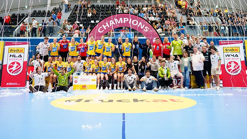 JAGS Vöslau und HYPO NÖ triumphieren in druck.at-SUPERCUP