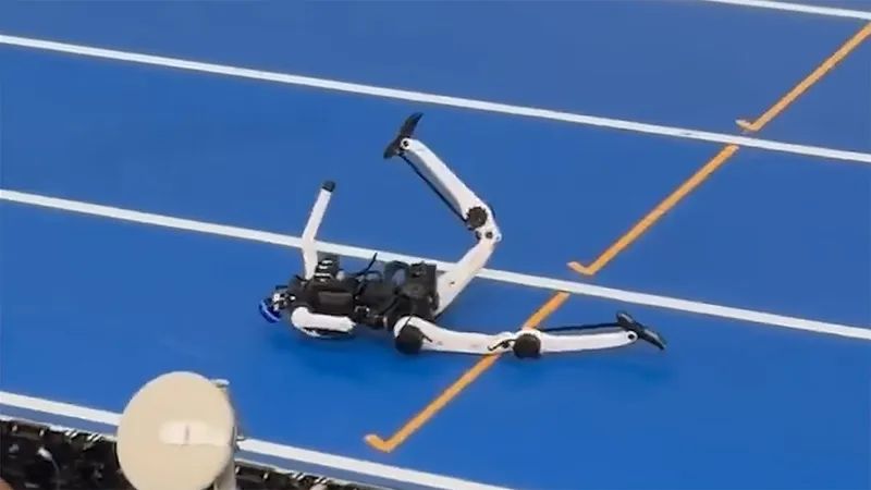 Roboter-Sport-Fails bei den 2026 World Humanoid Robot Games