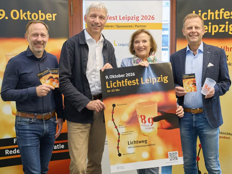 9. Oktober und Lichtfest Leipzig 2026: Programmhöhepunkte