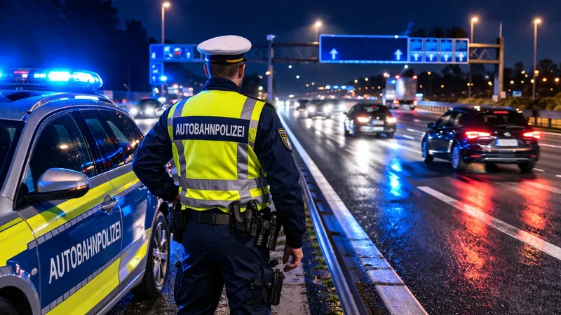 A4 bei Gotha-Boxberg: Kleintransporter kippt nach Unfall um