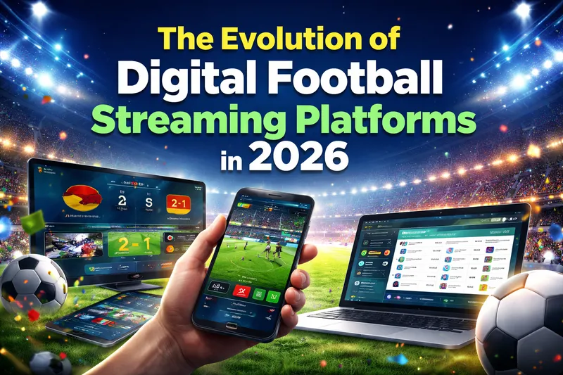 Die Entwicklung digitaler Fußball-Streaming-Plattformen im Jahr 2026