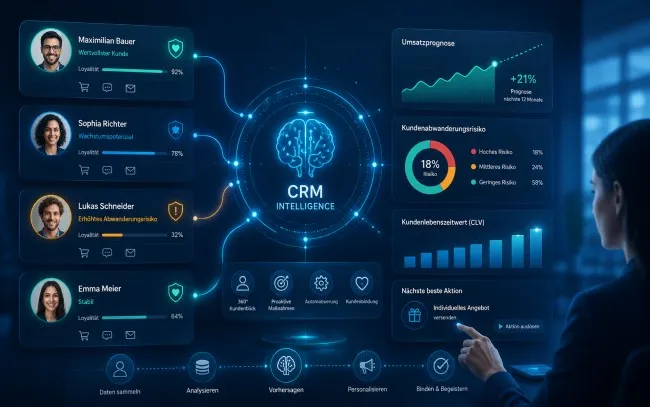 Predictive Analytics im CRM: Der Schlüssel zur langfristigen Kundenloyalität