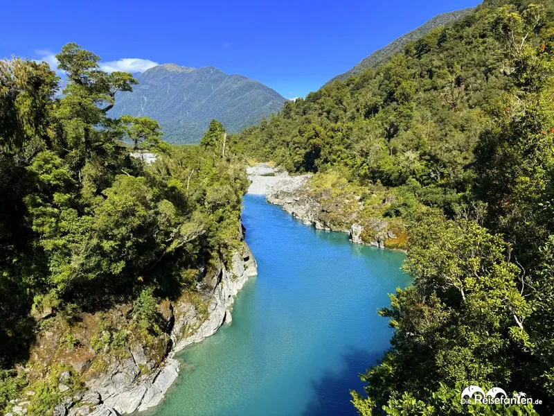 Ausflug zur Hokitika Gorge