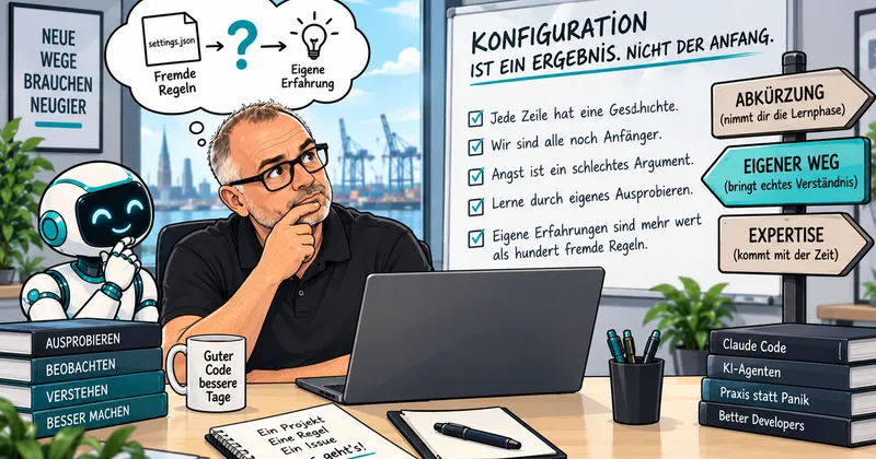 Niemand hat 10.000 Stunden KI