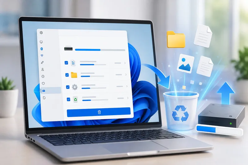 Temporäre Dateien löschen unter Windows 11 – sicher Speicherplatz freigeben