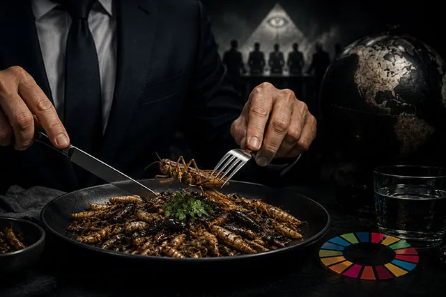 🐞 🍽️ Agenda 2030 auf Ihrem Teller – die Nahrungsmittelversorgung mit Insekten überfluten