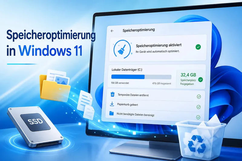 Speicheroptimierung in Windows 11 richtig einstellen