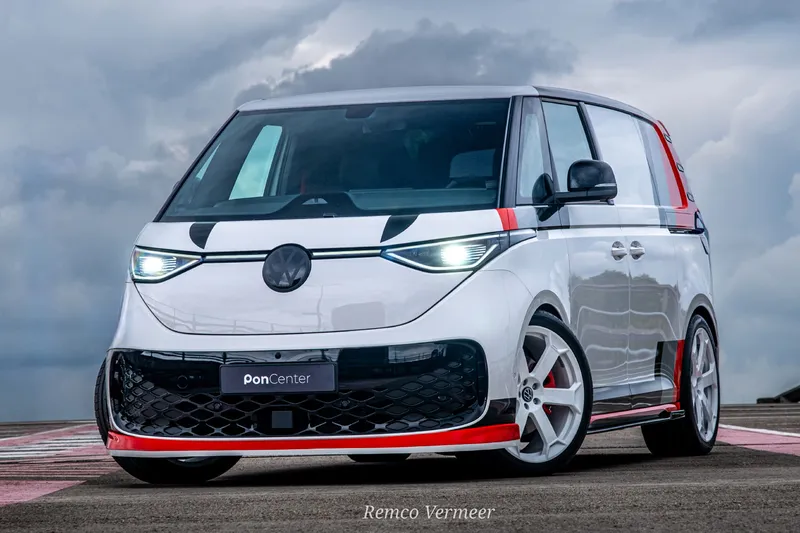Cool: VW ID. BUZZ im Audi RS6 Avant GT-Look