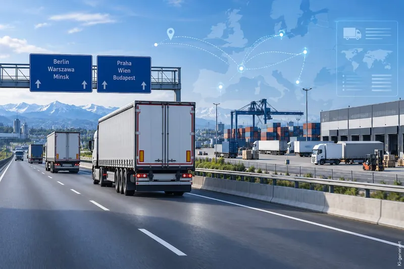 Effiziente Transportlösungen für die Herausforderungen des internationalen Landverkehrs