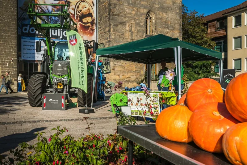 Hildesheimer Herbstvergnügen am 20. September mit regionalen Produkten, kreativem Handwerk und vielfältigem Markttreiben