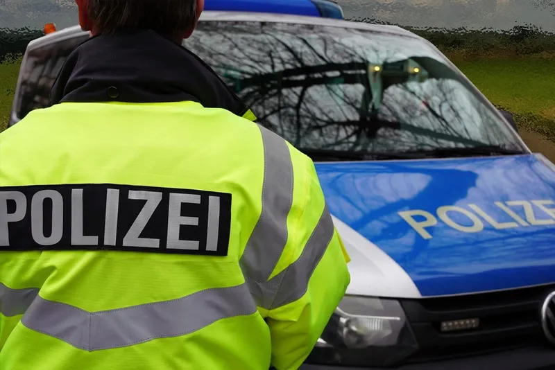 Fahrer rast auf Polizeibeamtin zu und entzieht sich Kontrolle