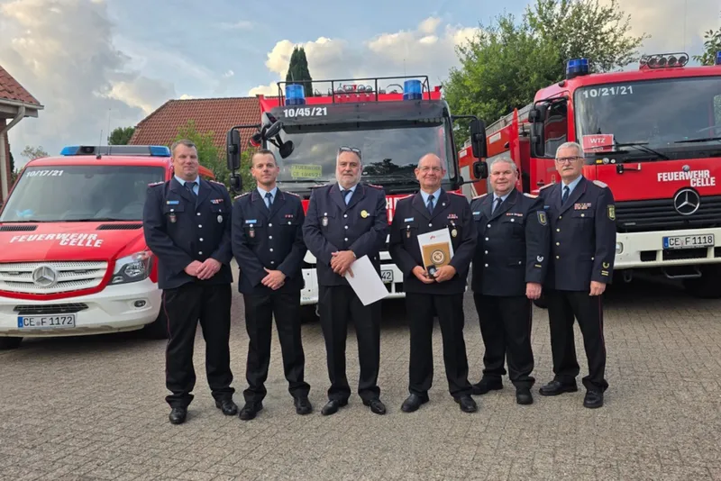 Ehrungen bei der Ortsfeuerwehr Altenhagen