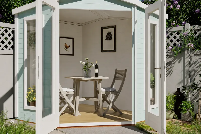 Neues Modell der Gartenhausfabrik erhältlich: Fjordholz Garten- und Gerätehaus Modell Lucy