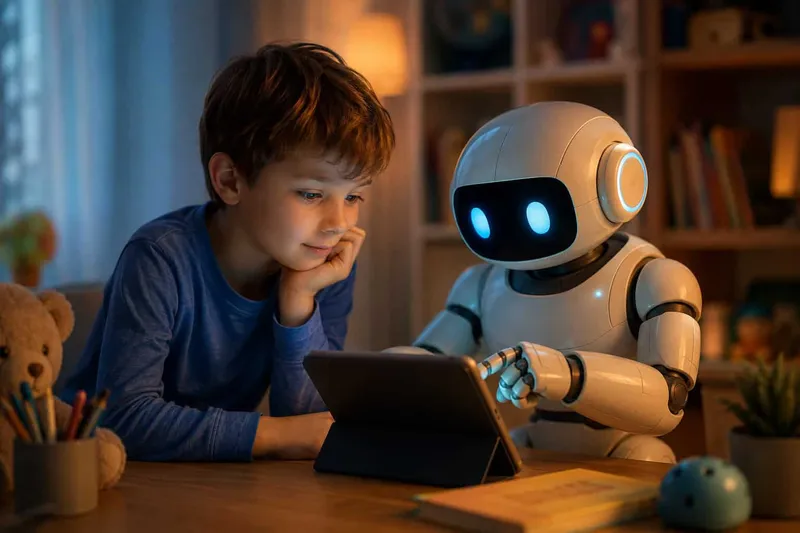 Kinder und KI: Wie viel künstliche Intelligenz gehört ins Kinderzimmer?