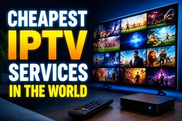 Top 13 Cheapest IPTV Services in the World in September 2026