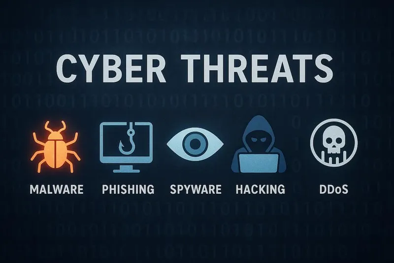 Die verschiedenen Arten von Cyber-Bedrohungen und wie man sich schützt