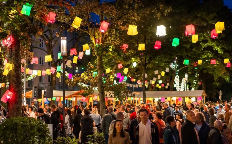 Lampions, Kultur und Nachbarschaft am Bornheimer Hang am 5. September