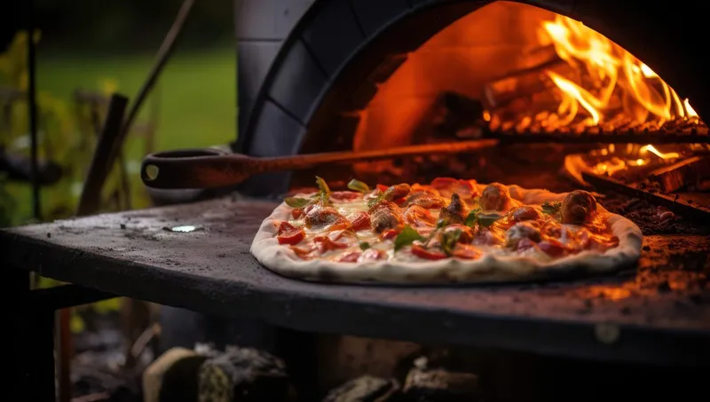 Eigenen Pizzaofen im Garten bauen