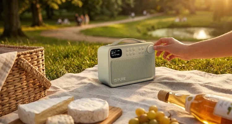 Pure Bloom: Outdoor-Radio mit Bluetooth und DAB+
