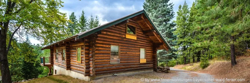 einsame Hütte im Wald mieten