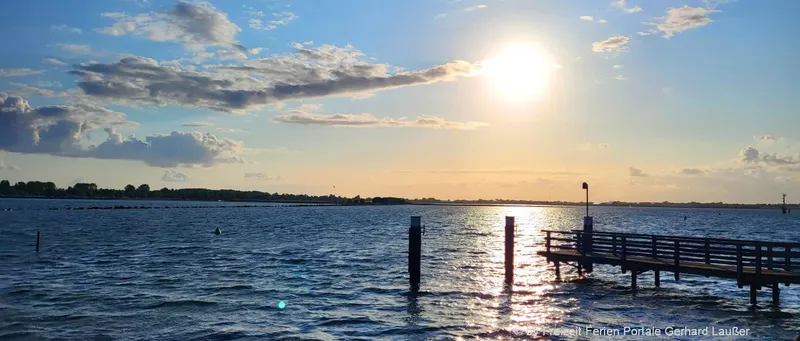 Geltinger Bucht Ferienhaus am Ostsee Strand mit Meerblick