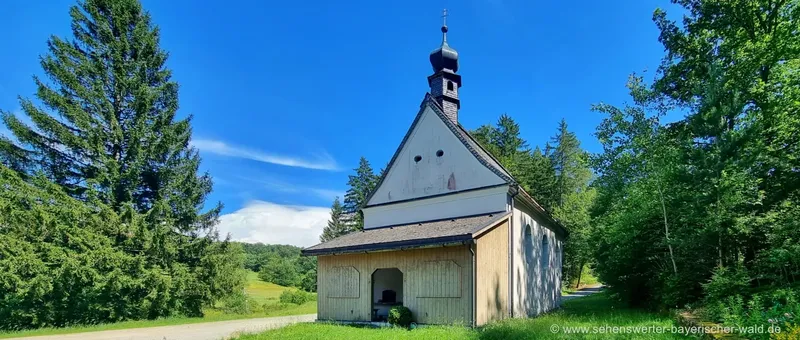 Bründlkapelle Goben Wallfahrtskirchlein Maria Bründl bei Saldenburg & Thurmansbang