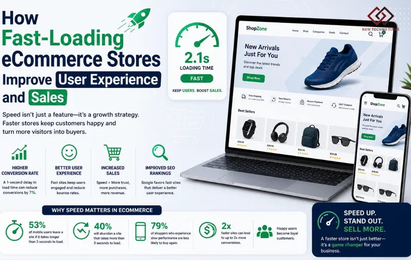 How Fast-Loading eCommerce Stores Improve User Experience and Sales