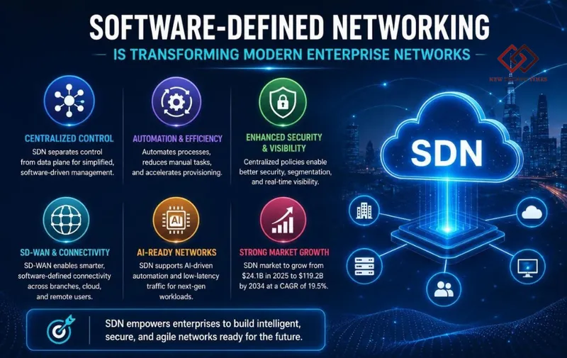 Software-Defined Networking Is Transforming Modern Enterprise Networks