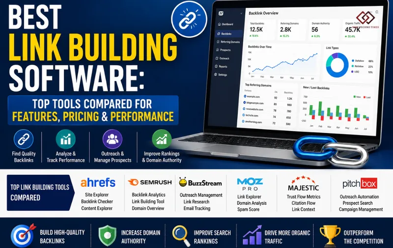 Best Link Building Software: Top Tools Compared for Features, Pricing and Performance