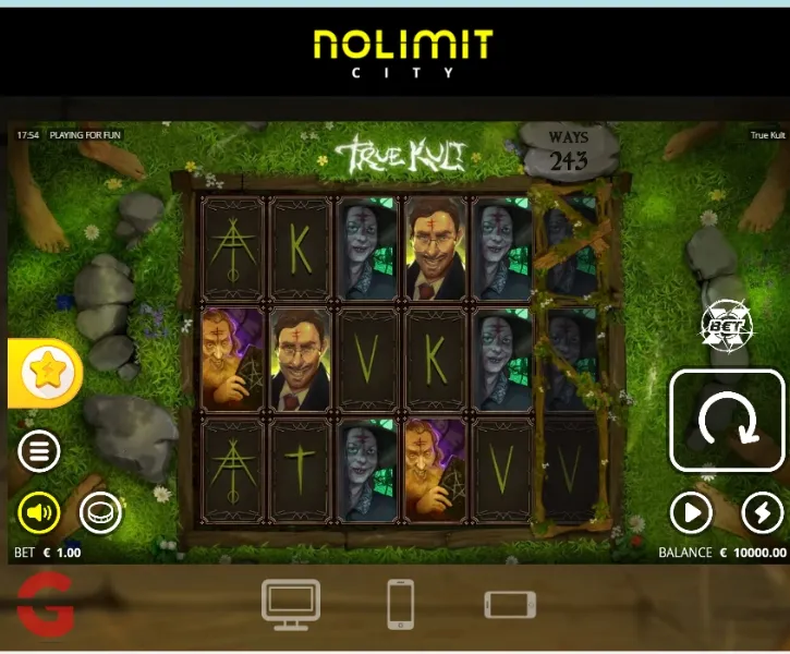 NoLimit City’s Newest Slot Game True Kult
