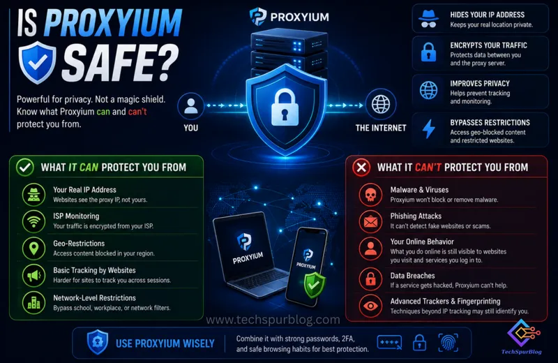 Is Proxyium Safe? What It Can and Can’t Protect You From (2026)