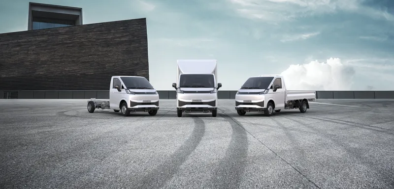 Farizon commercial EV lineup with the all-new F3E