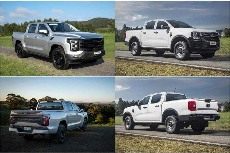 Tunland vs Ranger – Foton Tunland V7-C 4X2 Ute VS Ford Ranger XL Pickup 4X2 Ute