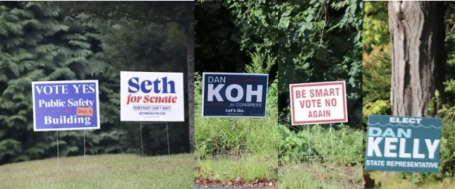 Ipswich bylaw regulating election signs raises First Amendment concerns