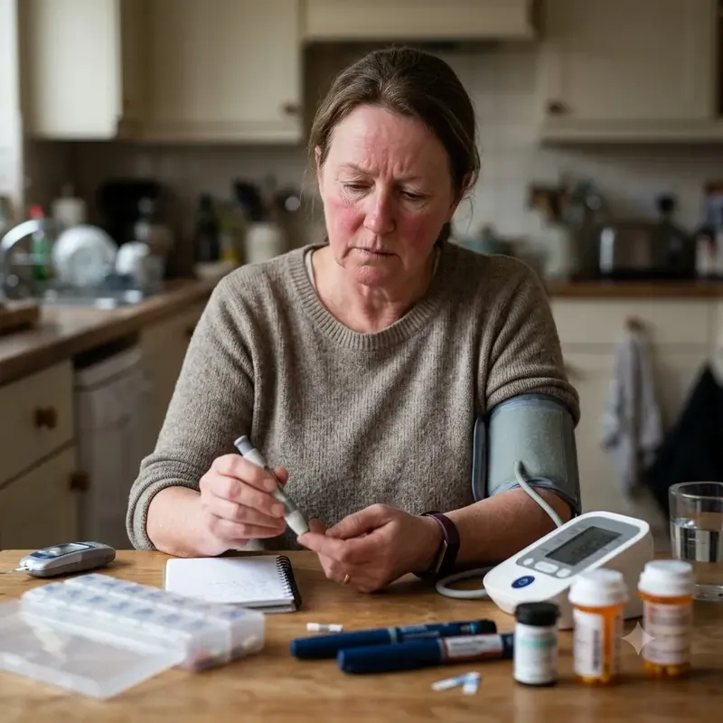Diabetes Typ 2 und Bluthochdruck: Je höher die Werte, desto schneller und grausamer der Tod