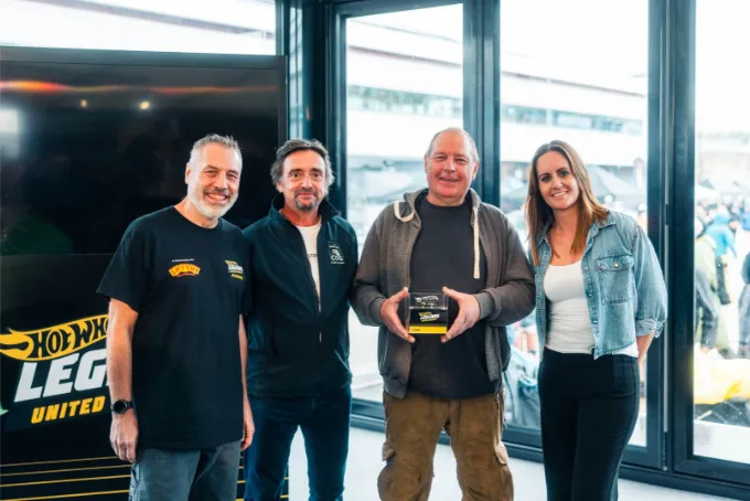 A Chopped 1972 Volkswagen Beetle Races to Victory at Silverstone to Become the UK’s Hot Wheels Legends Tour Winner