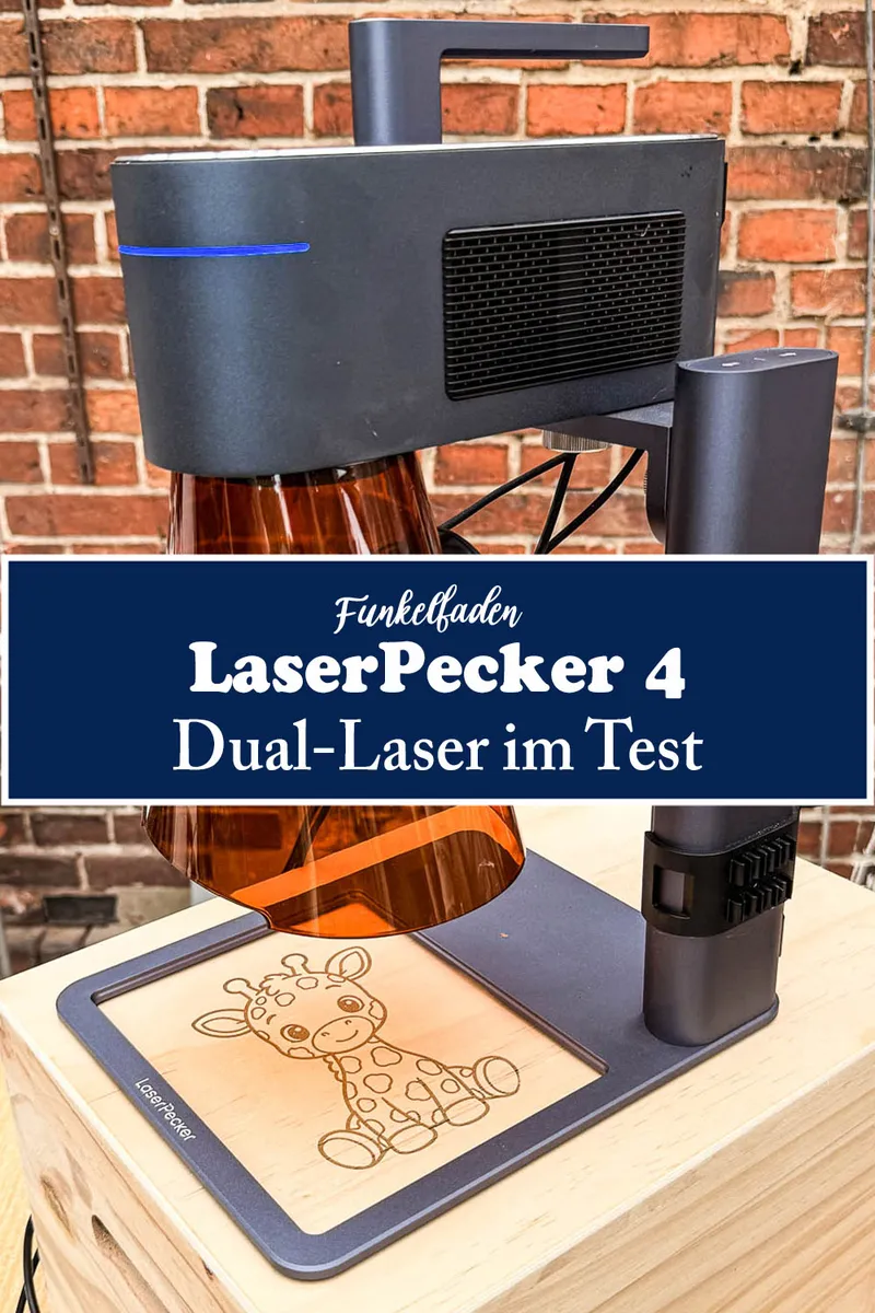 LaserPecker 4 im Test – Duallaser mit IR-Modul