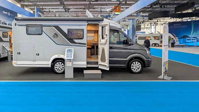 Knaus Van TI VW 640 MEG: wendiger Teilintegrierter mit Einzelbetten (MJ 2027)