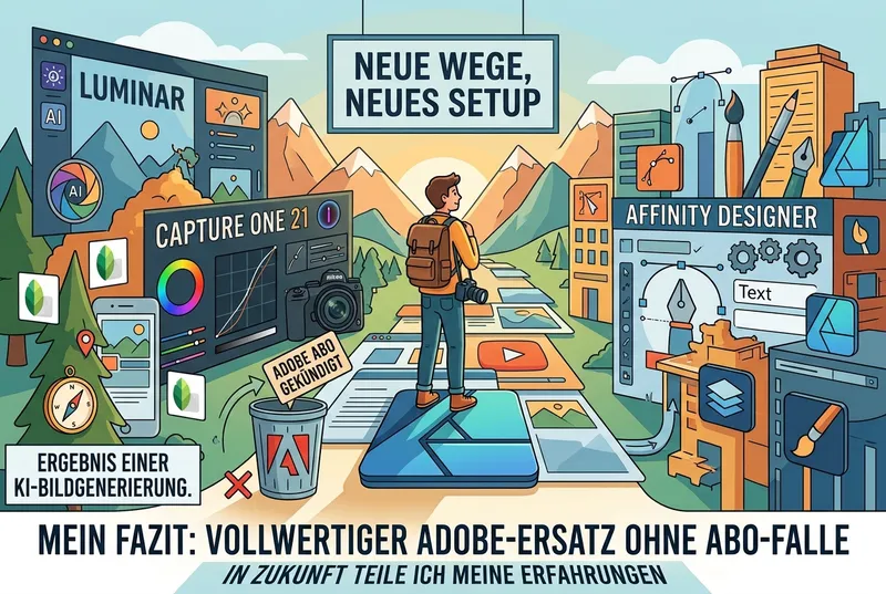 Photoshop und Lightroom -Ersatz