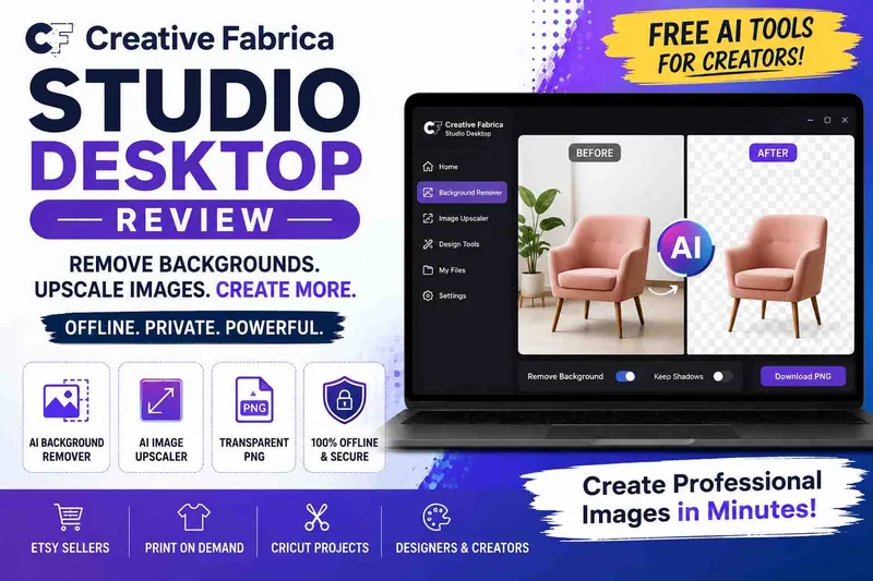 Creative Fabrica Studio Desktop Review: The Free AI Tool Every Creator Should Try