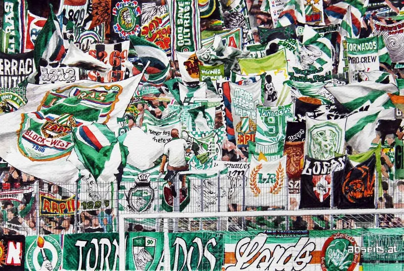 Rapid-Fans: „42 Tore in 13 Spielen sind eigentlich heftig“