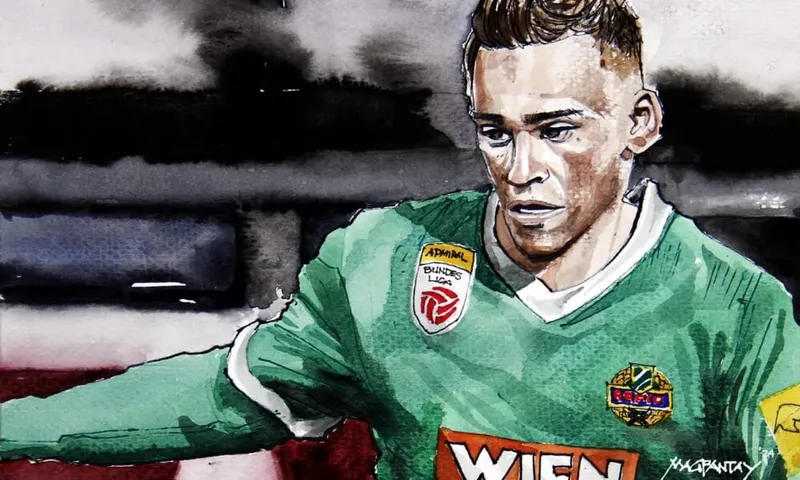 VIDEO: Wurmbrand-Hattrick schießt Rapid ins Achtelfinale