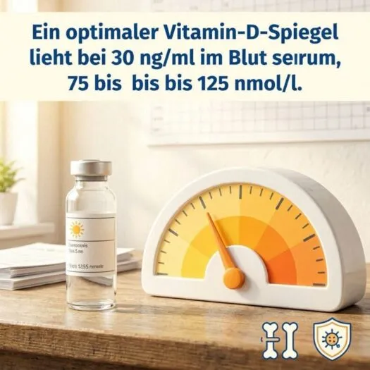 So erreichen Sie einen guten Vitamin-D-Spiegel bzw. D3/K2