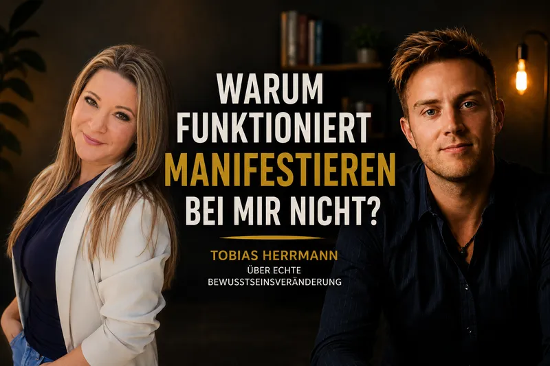 Warum funktioniert Manifestieren bei mir nicht? Tobias Herrmann über echte Bewusstseinsveränderung