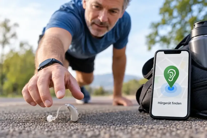 Hörgerät beim Sport verloren?