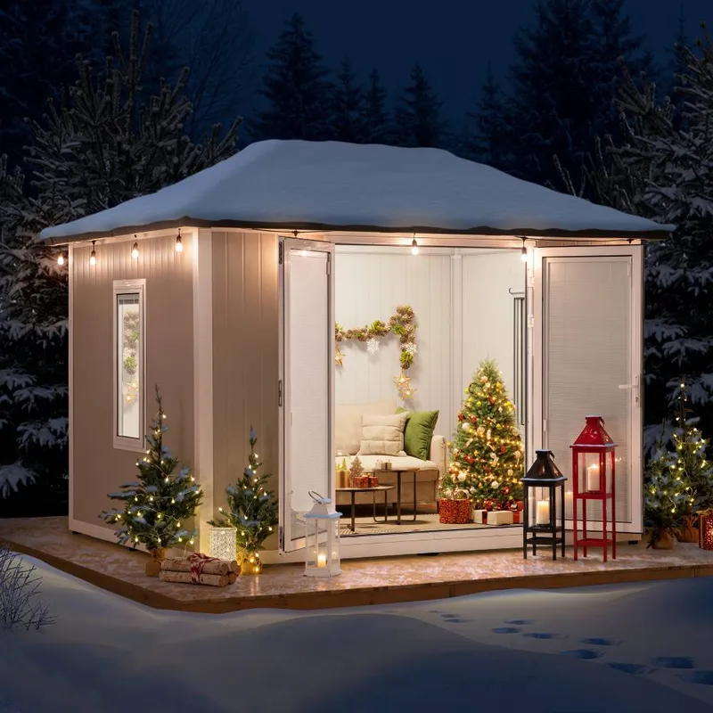 Separating Work from Home Life with a Dedicated Office Shed