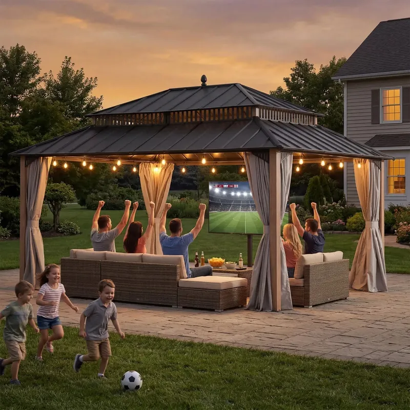 Exploring Rust-Free Options for an Outdoor Metal Gazebo